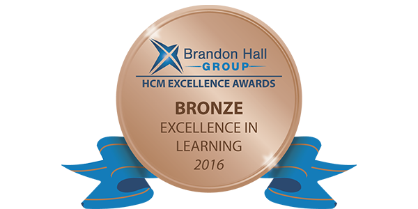 Brandon Hall Group - Excellence in Learning Awards - Gold 2017