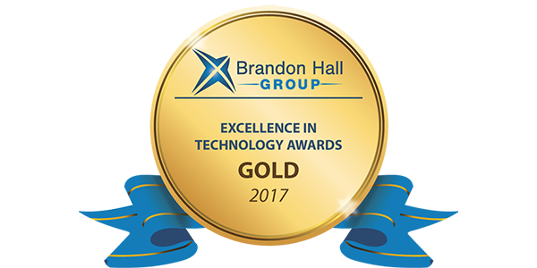 Brandon Hall Group - Excellence in Technology Awards - Gold 2017